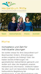 Mobile Screenshot of heilzentrum-mitte.de